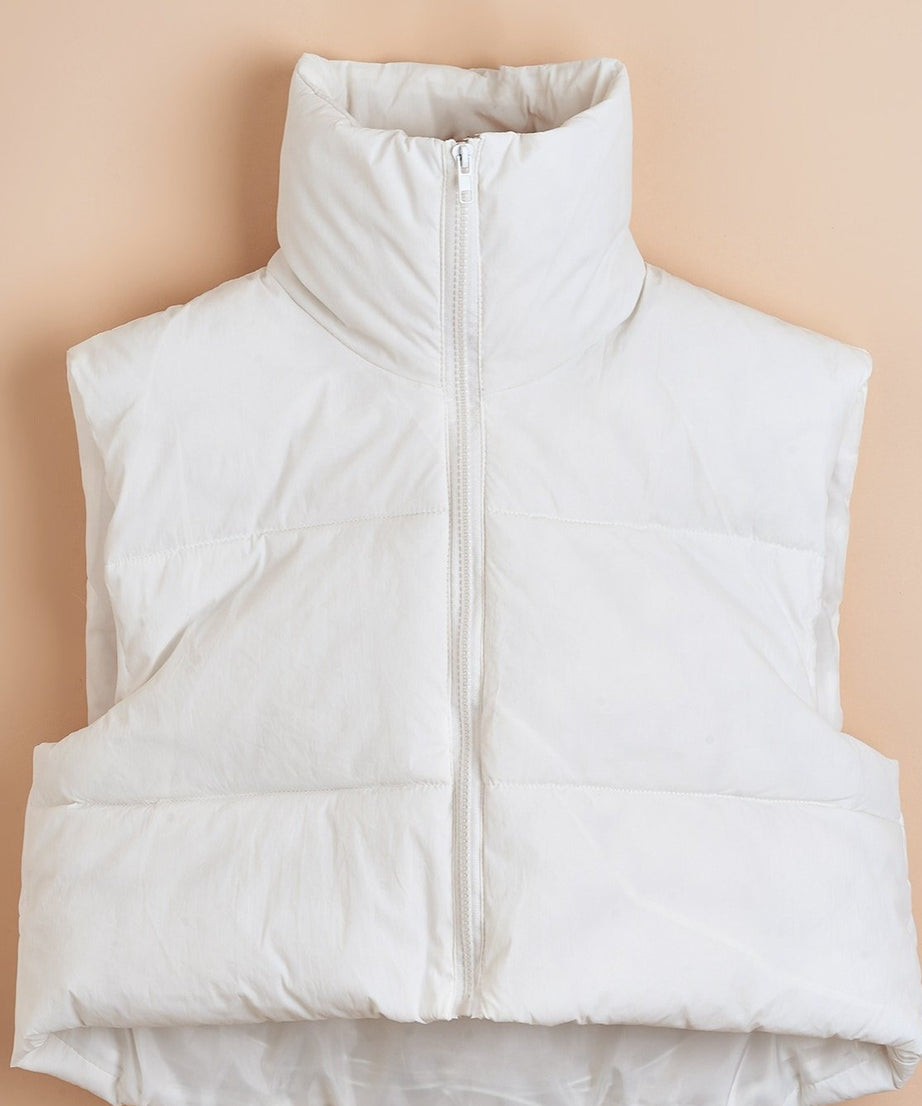 Women'S Sleeveless Vest - Vibrant Pink Slim-Fit Alternative Coat with Drawstring Hood, Zipper Front & Pockets for Fall/Winter Casual Wear, Casual Winter Wear | High Neckline Vest | Zippered Jacket