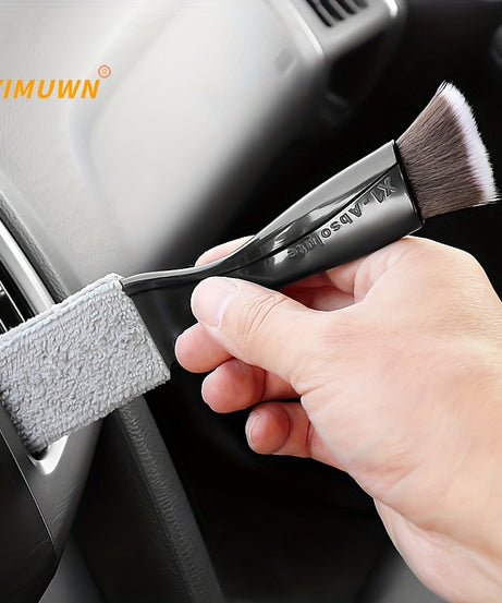 Effortlessly Clean Your Car's Interior with this Soft Brush Air Conditioner Cleaning Tool -  Soft Bristles - For All Car Models - Suitable for Regular Car Maintenance - Great Gift for Car Enthusiasts