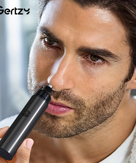 [GERTZY Ear Trimmer] GERTZY Rechargeable Ear And Nose Hair Trimmer | Painless Eyebrow Facial Hair Removal Nose Clipper for Men and Women | Father's Day Gift, USB Electric