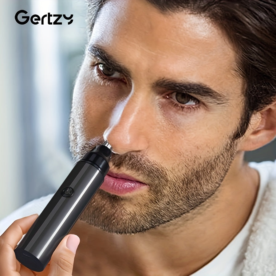 [GERTZY Ear Trimmer] GERTZY Rechargeable Ear And Nose Hair Trimmer | Painless Eyebrow Facial Hair Removal Nose Clipper for Men and Women | Father's Day Gift, USB Electric