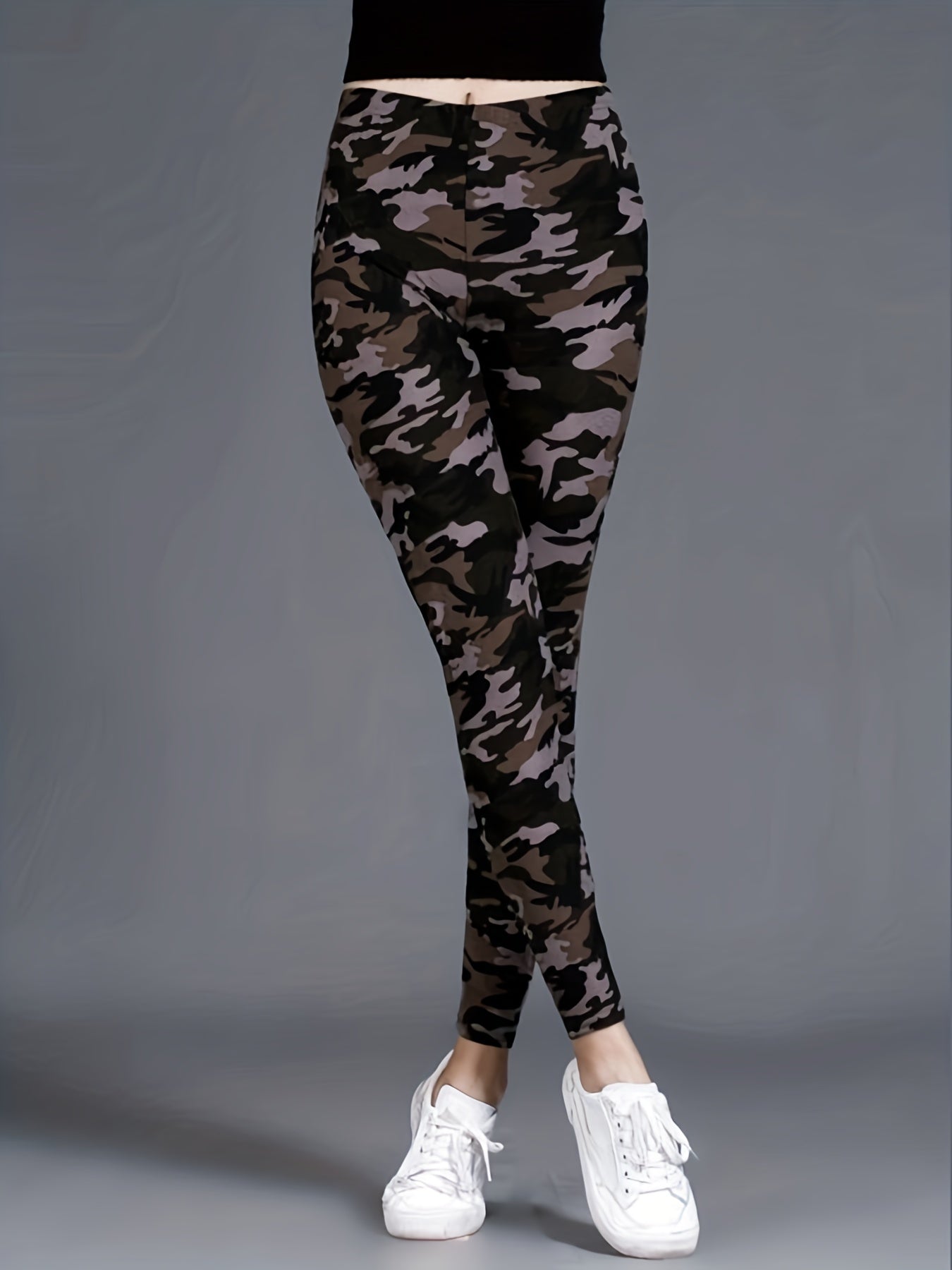 [Floral Leggings] High Waist Floral Printed Women's Leggings | Casual Sweatpants Pants
