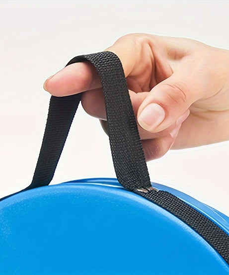 1pc Ultralight Folding Stool - Adjustable Height Portable Bench For Camping, Fishing, And Outdoor Activities - Supports Up To 550lbs