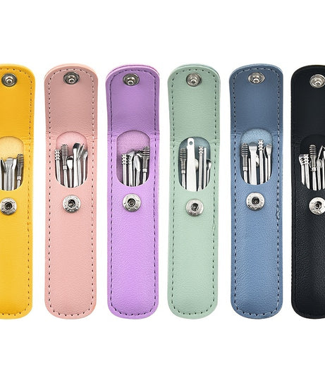 6pcs Spiral Spring Ear Cleaning Kit with Soft & Sturdy Ear Spoon & Probe Tools