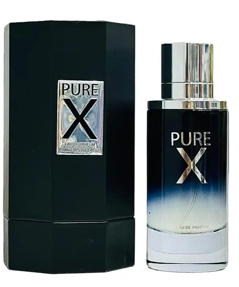 Pure X Eau De Parfum Spray 100ML By Fragrance London - Aromatic-Woody Unisex Perfume