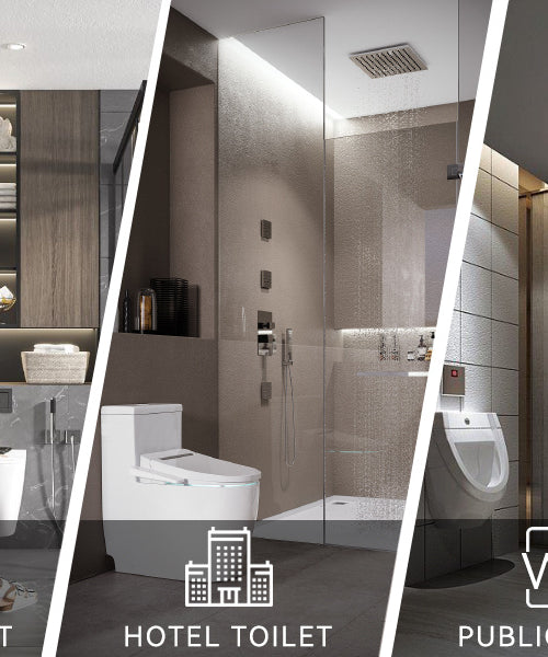 [Christmas Gifts] Aokala Toilet Brush And Holder, Elegant Toilet Bowl Brush Set with Ergonomic Long Handle