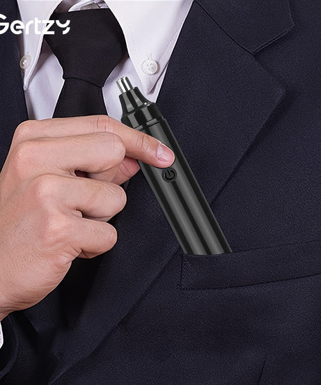 [GERTZY Ear Trimmer] GERTZY Rechargeable Ear And Nose Hair Trimmer | Painless Eyebrow Facial Hair Removal Nose Clipper for Men and Women | Father's Day Gift, USB Electric