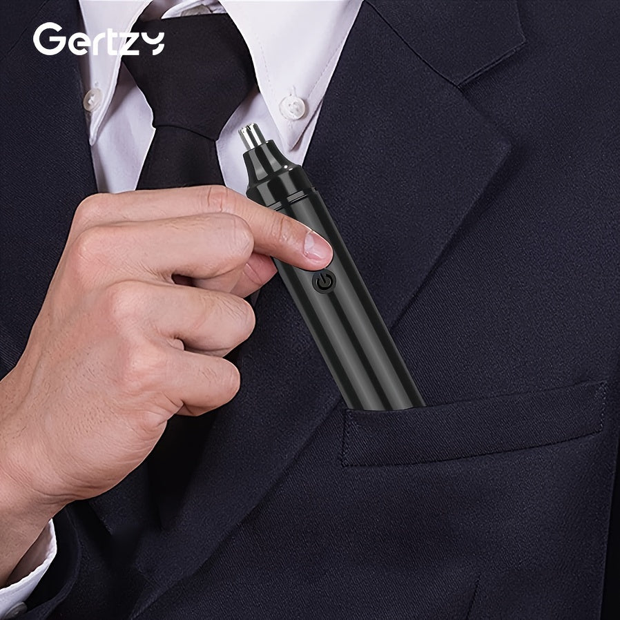 [GERTZY Ear Trimmer] GERTZY Rechargeable Ear And Nose Hair Trimmer | Painless Eyebrow Facial Hair Removal Nose Clipper for Men and Women | Father's Day Gift, USB Electric