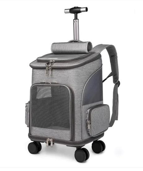 Portable Folding Pet Trolley Backpack